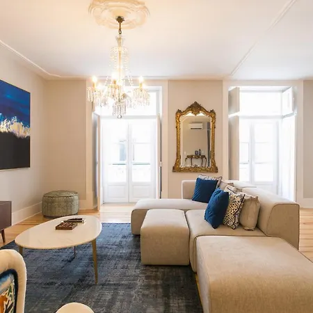 Chiado Deluxe Gem 4bdr Amazing Apartman Lisboa